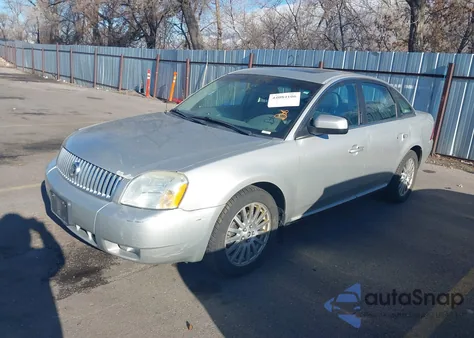 2007 Mercury Montego Premier из США, поврежденный, VIN 1MEHM43197G609834